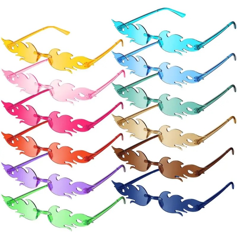 Designer Sunglasses - Солнцезащитные очки Fire Flame для женщин,