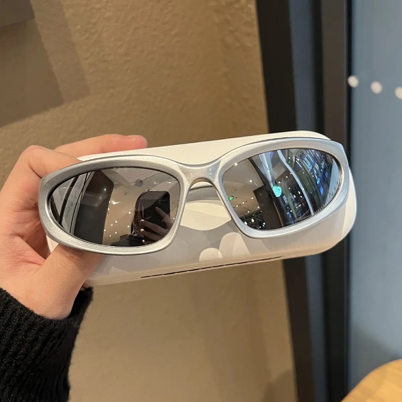 Sunglasses Uv400 - Роскошные спортивные панк-очки Y2K для женщин