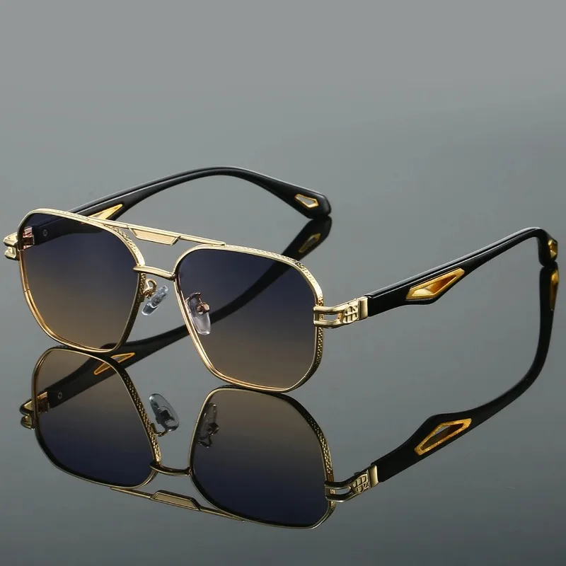 Sunglasses Uv400 - Винтажные квадратные солнцезащитные очки для мужчин,