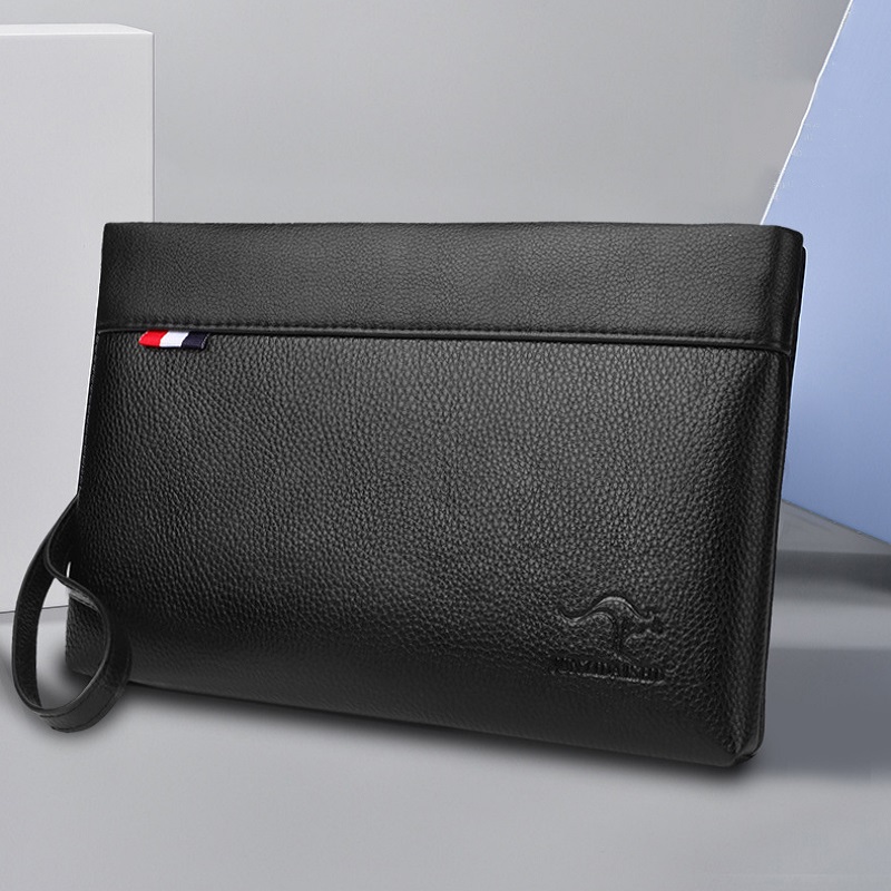 Мужская ручная сумка в деловом – обзор и цена Leather Wallet Men