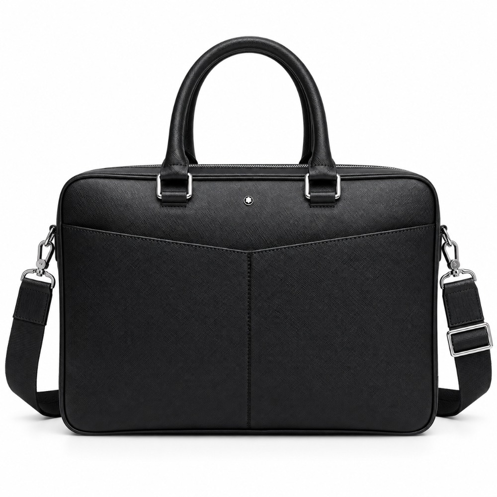 Роскошный мужской деловой порт – обзор и цена Leather Briefcase