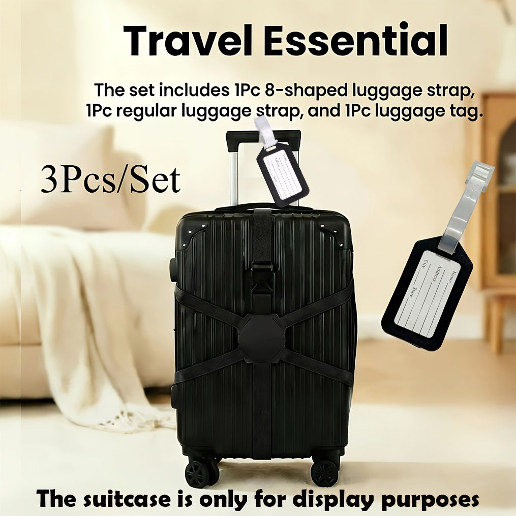 Набор из 3 предметов (2 ремня  – обзор и цена Travel Luggage Set
