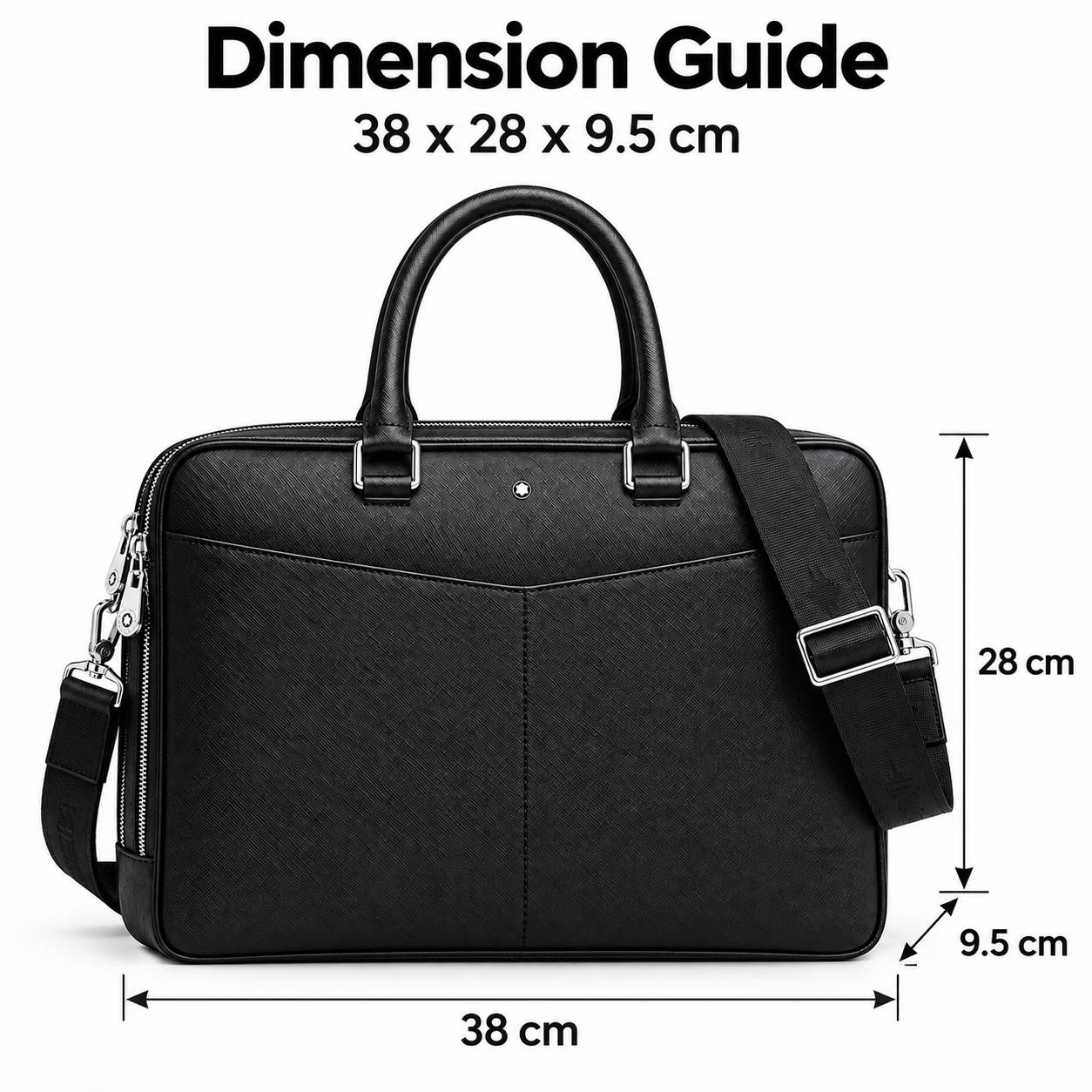 Классическая мужская деловая с – обзор и цена Leather Briefcase