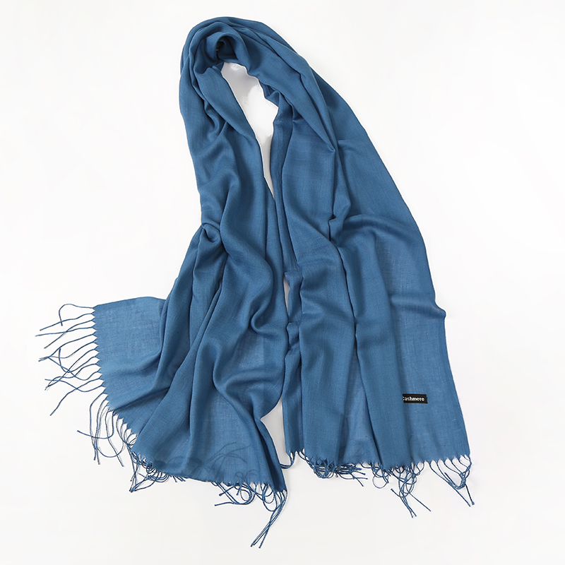 Модный однотонный женский шарф – обзор и цена Cashmere Scarf