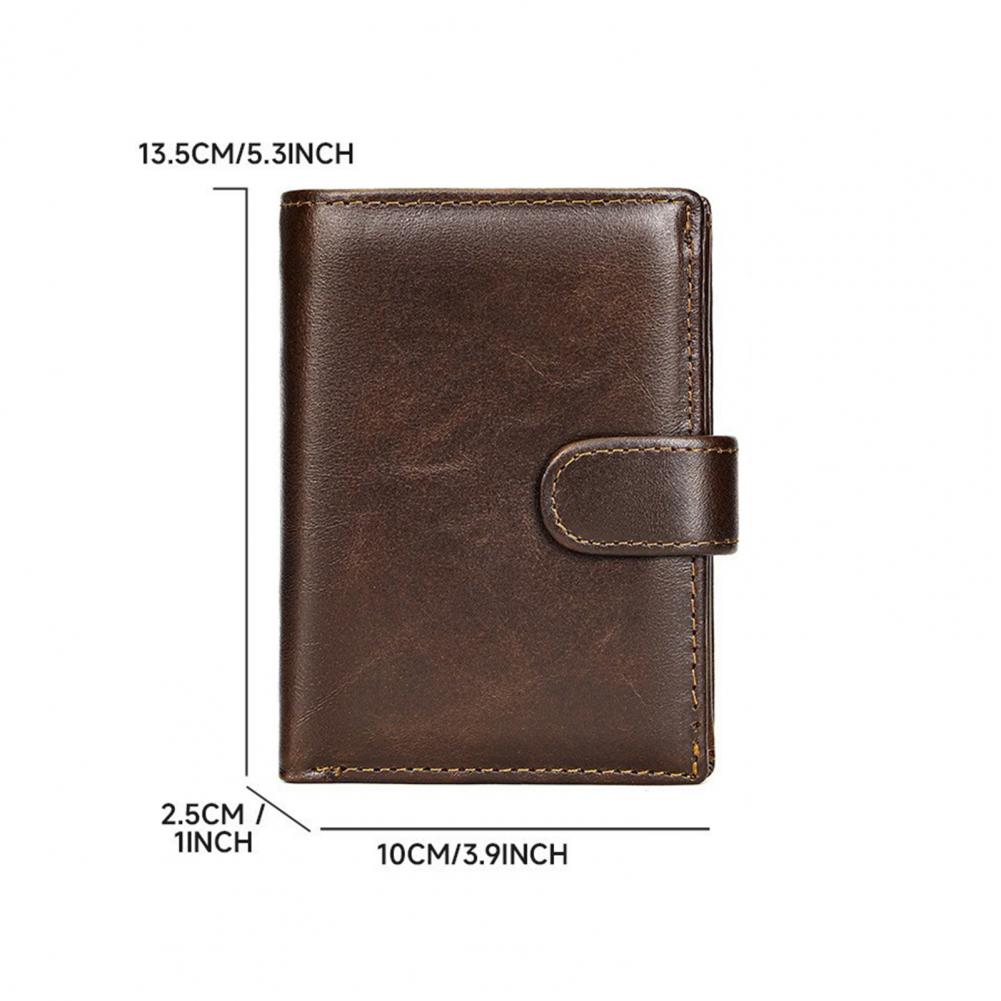Мужской дорожный кошелек в вин – обзор и цена Leather Wallet Men