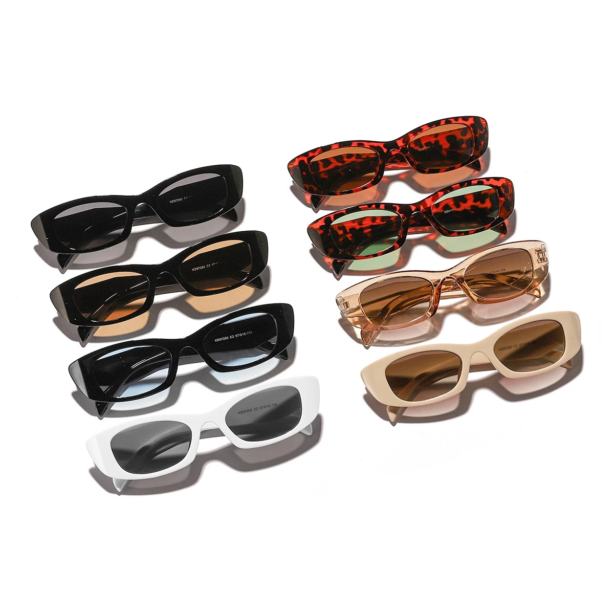 Винтажные маленькие квадратные – обзор и цена Sunglasses Uv400