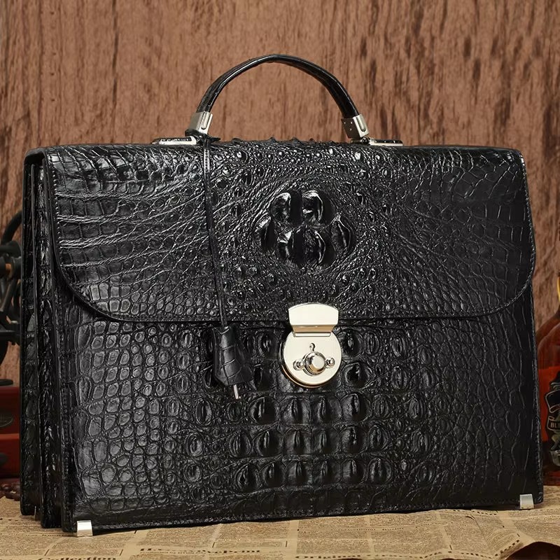Новая мужская сумка Lukani из  – обзор и цена Leather Briefcase